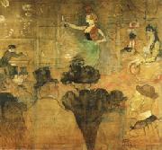Henri De Toulouse-Lautrec The Moorish Dance Sweden oil painting artist